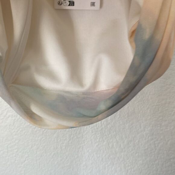 Zara Pastel Color Cloud Tulle Corset Top - Picture 9 of 9
